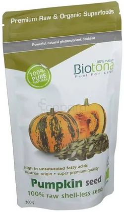 BIOTONA PUMPKIN SEED GRAINES DE POTIRON 300G