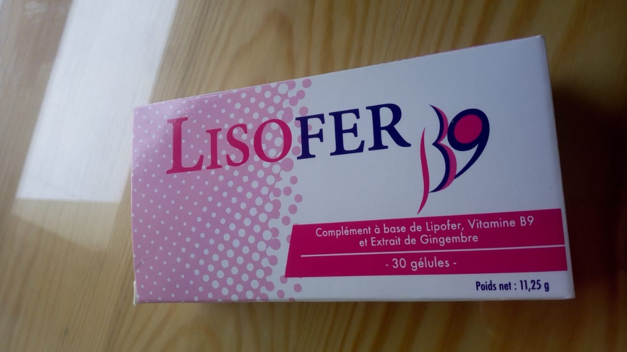LISOFER B9 BOITE DE 30 GELULES