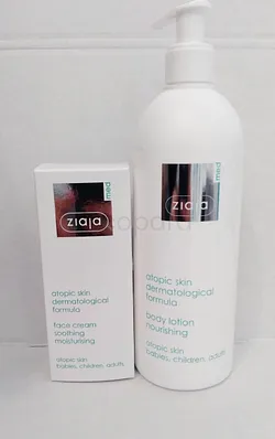 ZIAJA MED PACK ATOPIC CREME 50ML + EMULSION HYDRATANT 400ML