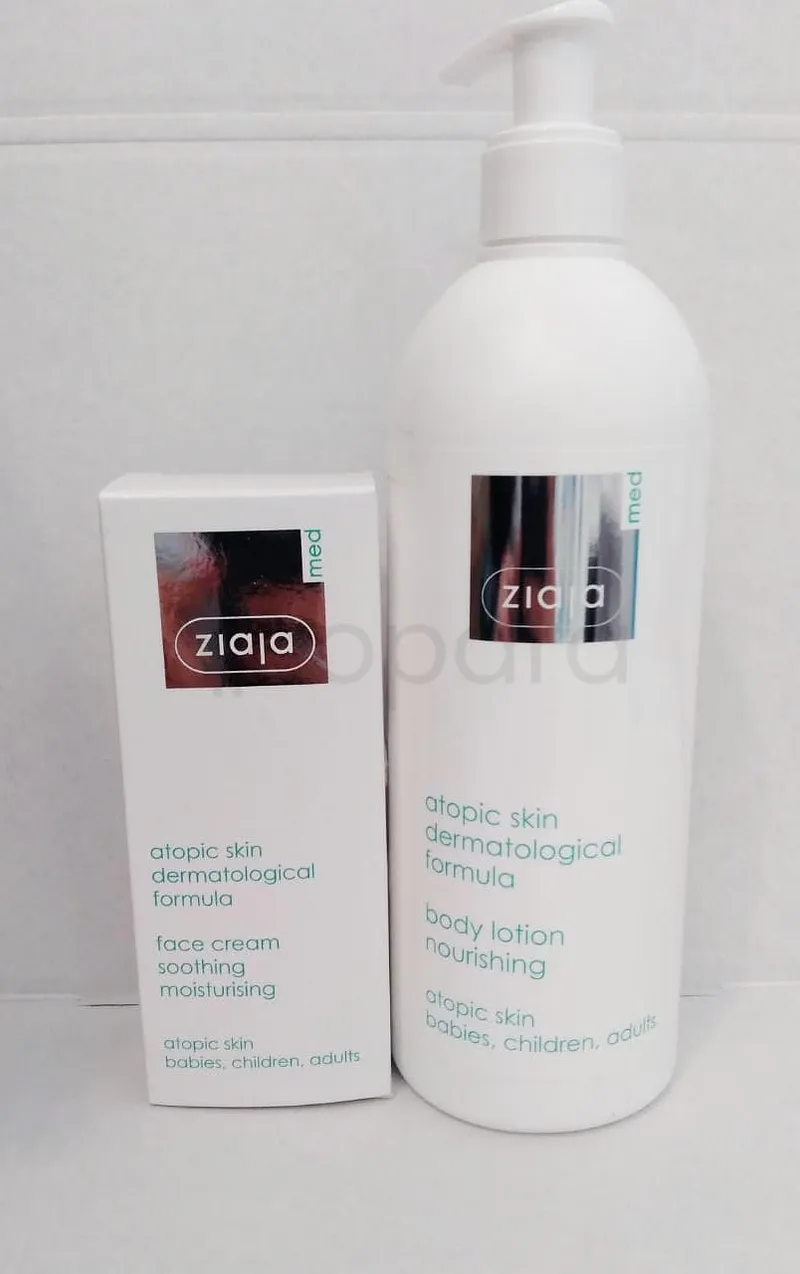 ZIAJA MED PACK ATOPIC CREME 50ML + EMULSION HYDRATANT 400ML