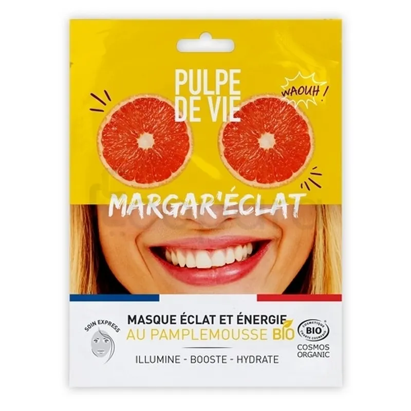 PULPE DE VIE MASQUE ECLAT ET ENERFGIE AU PAMPLEMOUSSE