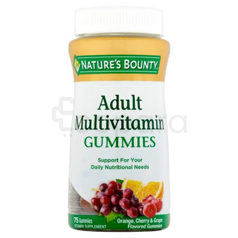 NATURE'S ADULT MULTIVITAMIN GUMMIES BOITE DE 75