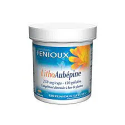 FENIOUX LITHO AUBEPINE 250MG BOITE DE 120 GELULES