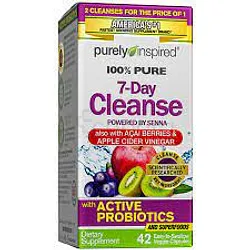 BONUS 7 DAY CLEANSE WITH ACTIVE PROBIOTICS BOITE DE 42