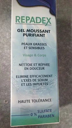 REPADEX GEL MOUSSANT PURIFIANT 200ML