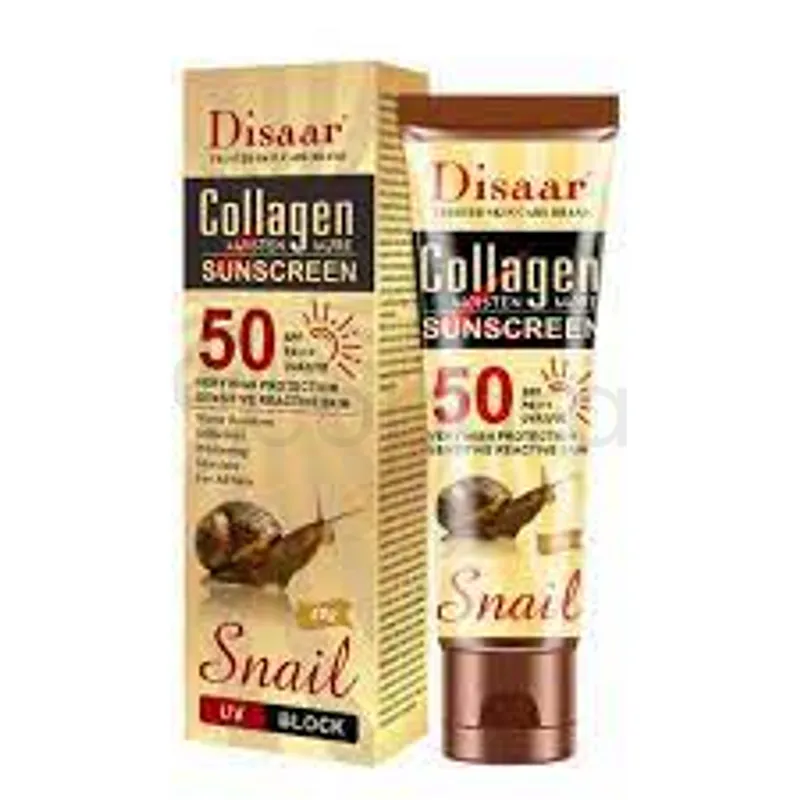 DISAAR COLLAGEN SUNSCREEN SPF50+ SNAIL 50G