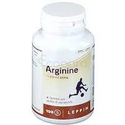 LEPPIN L-ARGINIE 500MG BOITE DE 100 GELULES