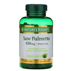 NATURE'S BOUNTY SAW PALMETTO 450MG BOITE DE 100