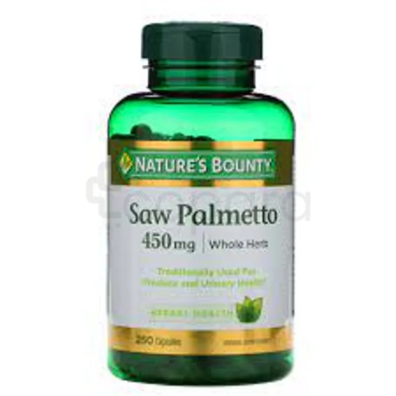 NATURE'S BOUNTY SAW PALMETTO 450MG BOITE DE 100