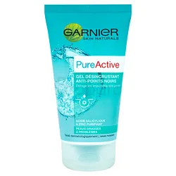 GARNIER PUREACTIVE GEL DESINCRUSTANT ANTI POINTS NOIR 150ML