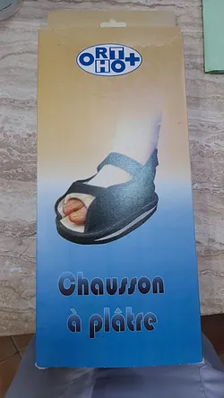 ORTHO+ CHAUSSON A PLATRE