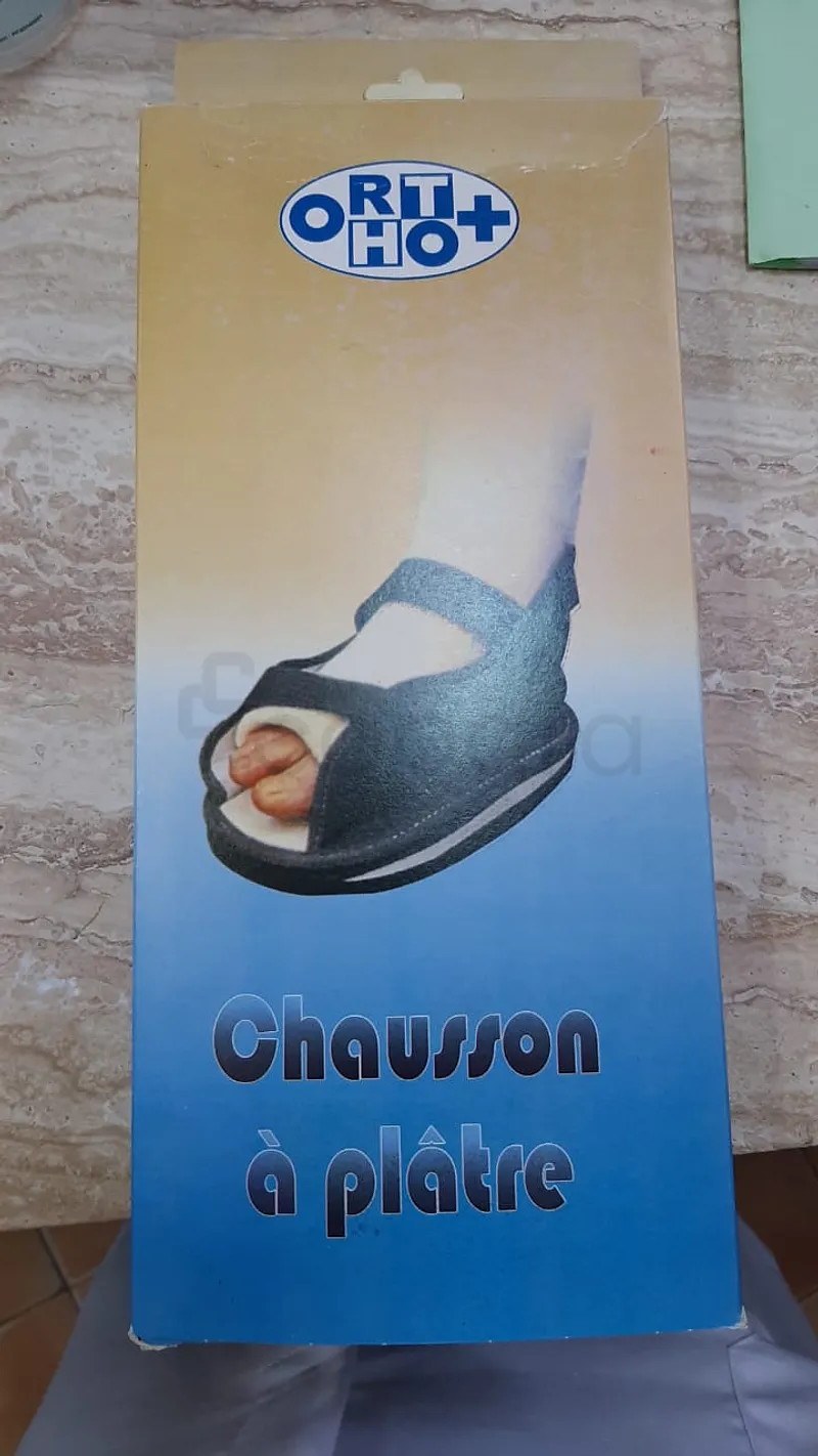ORTHO+ CHAUSSON A PLATRE