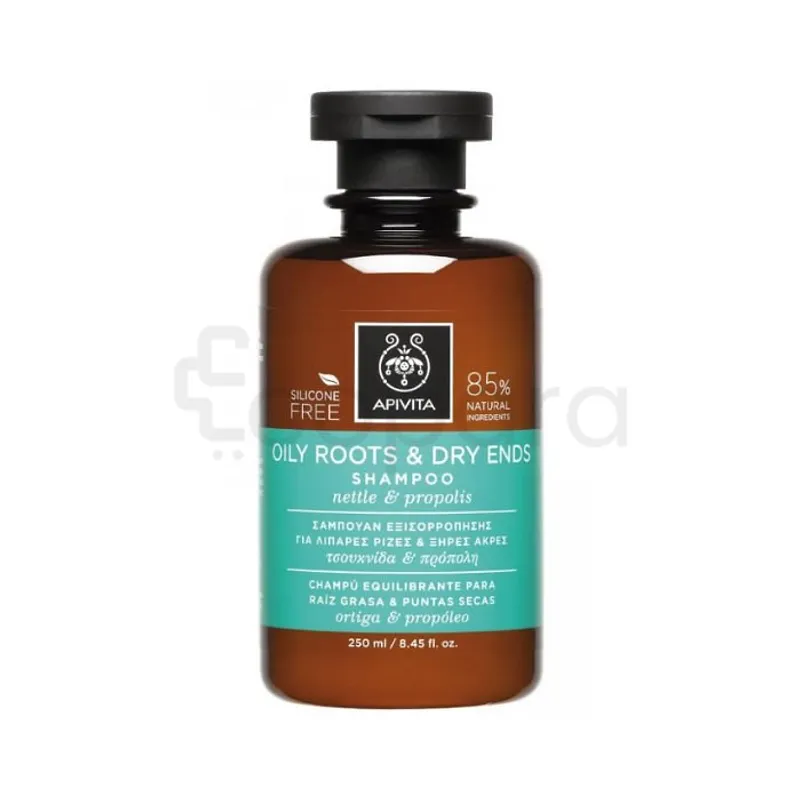 APIVITA SHAMPOOING OILY ROOTS DRY ENDS 250ML