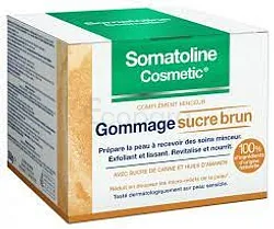 SOMATOLINE COSMETIC SCRUB BROWN SUGAR SUCRE BRUN 650G