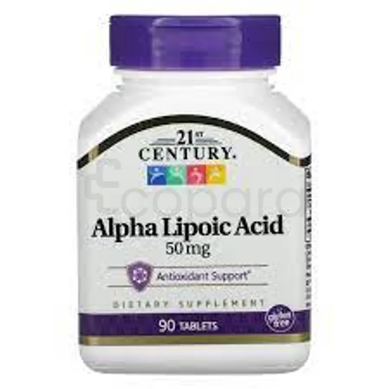 21ST CENTURY ALPHA LIPOIC ACID 50MG BOITE DE 90 COMPRIMES