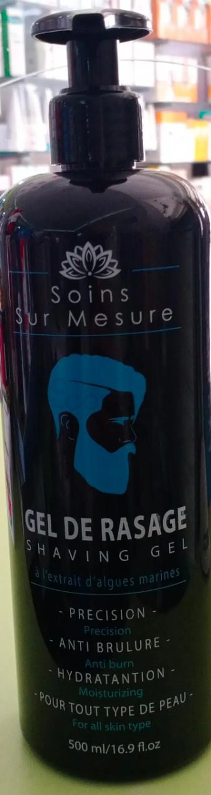 SOINS SUR MESURE GEL DE RASAGE 500ML