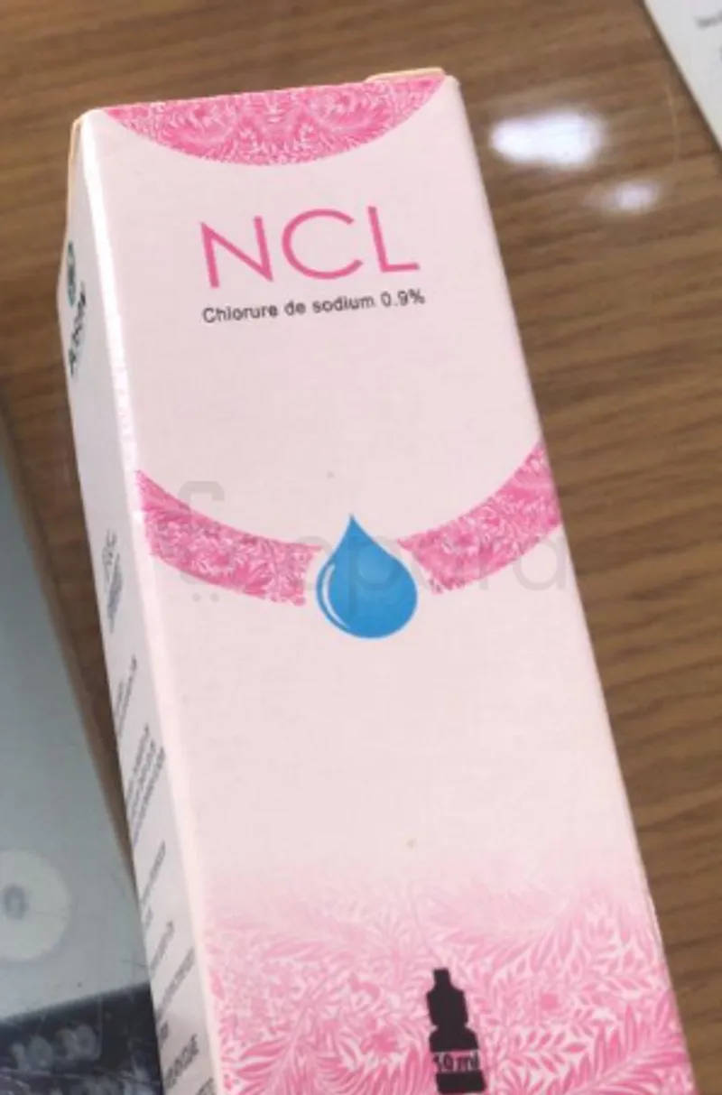 NCL CHLORURE DE SODIUM 0.9% COLLYRE 10ML