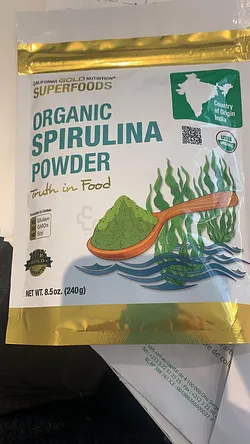 ORGANIC SPIRULINA POWDER 240G