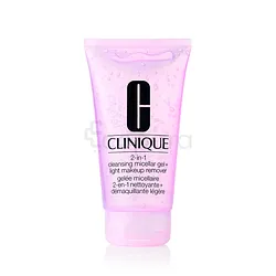CLINIUQE GELEE MICELLAIRE 2 EN 1 NETTOYANTE + DEMAQUILLANTE LEGERE 150ML