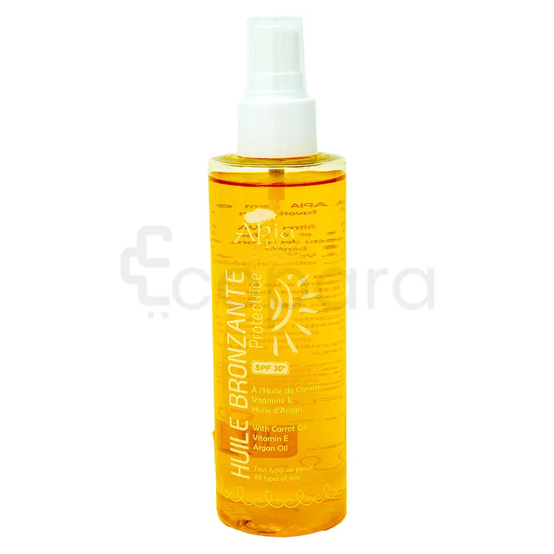 APIA DERM HUILE BRONZANTE PROTECTRICE 200ML