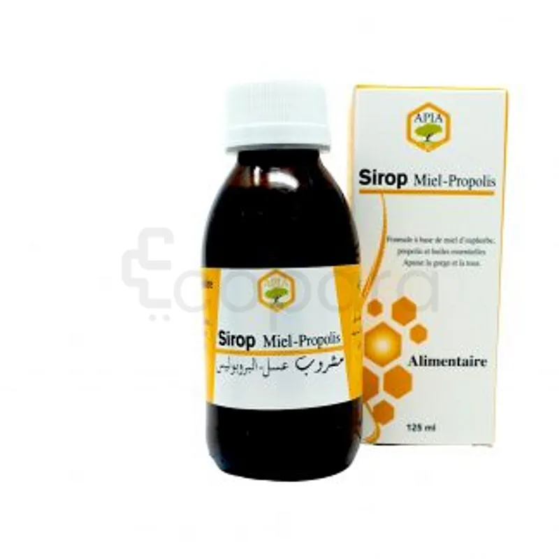 APIA SIROP MIEL PROPOLIS 125ML