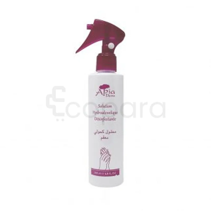 APIA DERM SOLUTION HYDROALCOOLIQUE 200ML
