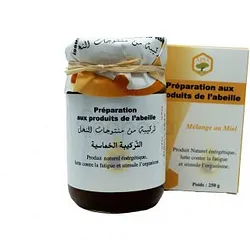 APIA MELANGE AU MIEL PREPARATION AUX PRODUITS DE L'ABEILLE 250G
