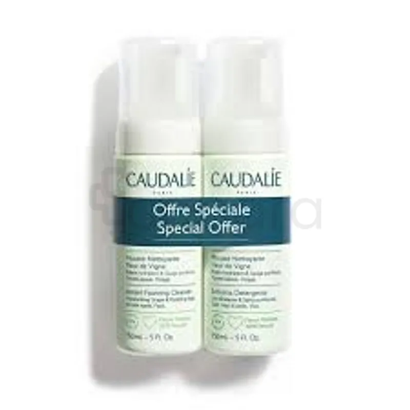 CAUDALIE DUO MOUSSE NETTOYANTE FLEUR DE VIGNE 150ML*2