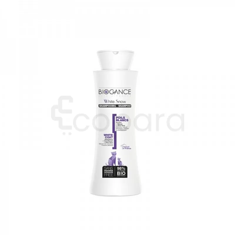 BIOGANCE SHAMPOOING POILS BLANCS CHAT 250ML