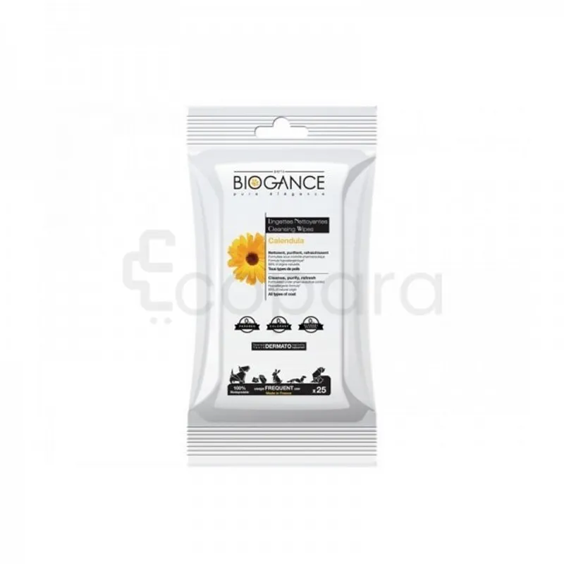 BIOGANCE LINGETTES NETTOYANTES BOITE DE 25