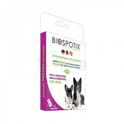 BIOGANCE BIOSPOTIX DOG SPOT ON PIPETTE S-M