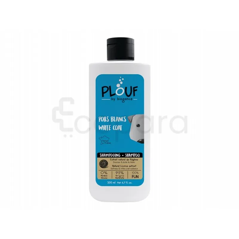 PLOUF SHAMPOOING POILS BLANCS 400ML