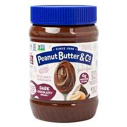 PEANUT BUTTER & CO NO ADDED SUGAR DARK CHOCOLATEY 454G