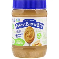 PEANUT BUTTER & CO NO ADDED SUGAR SIMPLY SMOOTH 454G