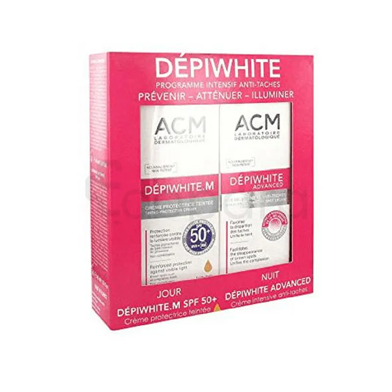 ACM DEPIWHITE ANTI-TACHE 40ML + CREME SOLAIRE SPF50+ 50ML