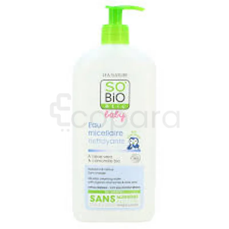 SO'BIO ETIC BABY EAU NETTOYANTE 500ML
