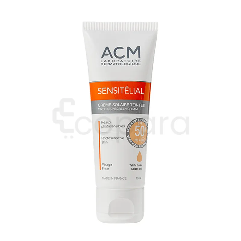 ACM SENSITELIAL ECRAN SPF50+ TEINTE 40ML