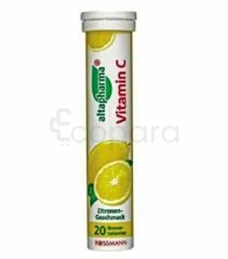 ALTAPHARMA VITAMIN C BOITE DE 20 COMPRIMES EFFERVESCENTS