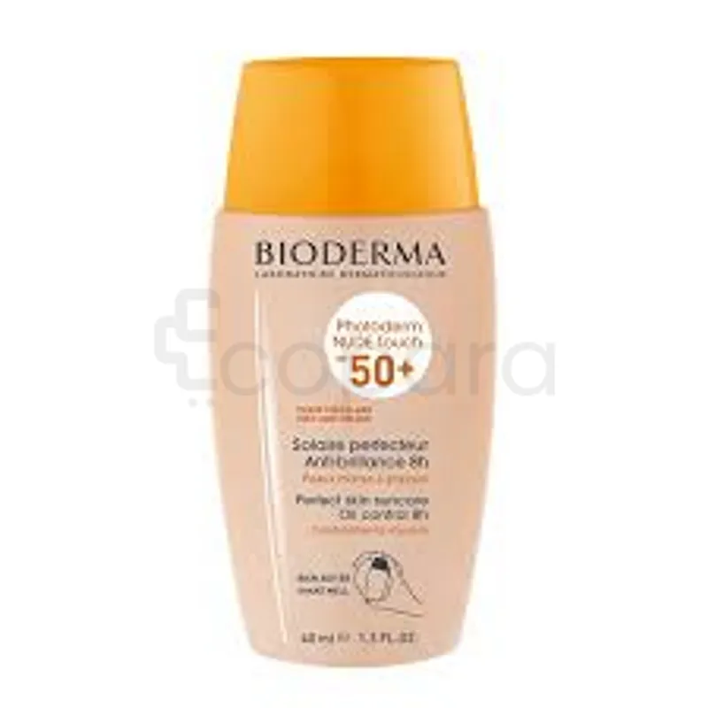 BIODERMA PHOTODERM NUDE TOUCH SPF50+ TEINTE TRES CLAIRE SOLAIRE PERFECTEUR 40ML