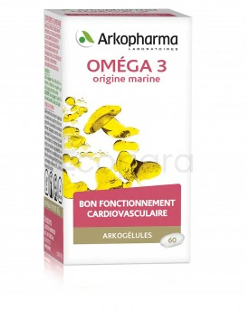 ARKOPHARMA OMEGA 3 BOITE DE 60 CAPSULES