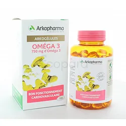 ARKOPHARMA OMEGA 3 BOITE DE 180 CAPSULES