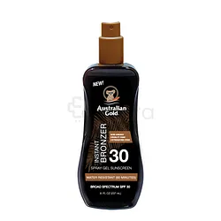 AUSTRALIAN GOLD WITH INSTANT BRONZER SPRAY SPF30 237ML