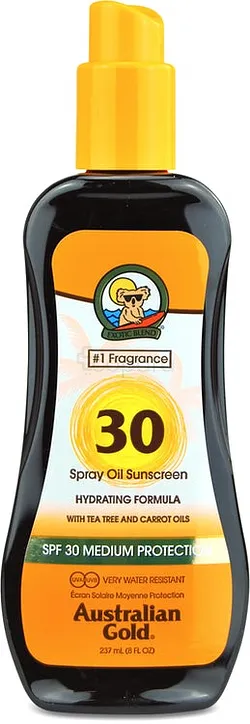 AUSTRALIAN GOLD CARROT OIL SPRAY SPF30 237ML