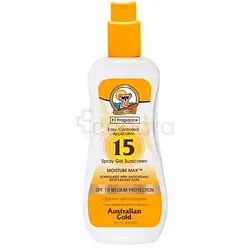 AUSTRALIAN GOLD SPRAY GEL SUNSCREEN SPF15 237ML