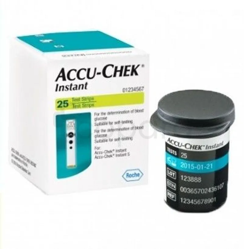 ACCU-CHEK INSTANT BANDELETTES BOITE DE 25