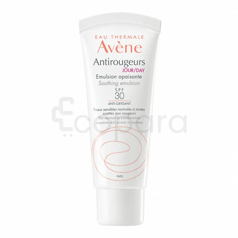 AVENE ANTI-ROUGEURS JOUR EMULSION APAISANTE SPF30 40ML