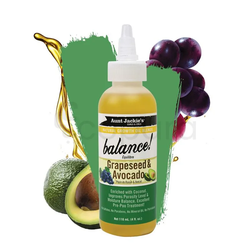 AUNT JACKIE'S BALANCE GRAPESSED AVOCADO 118ML