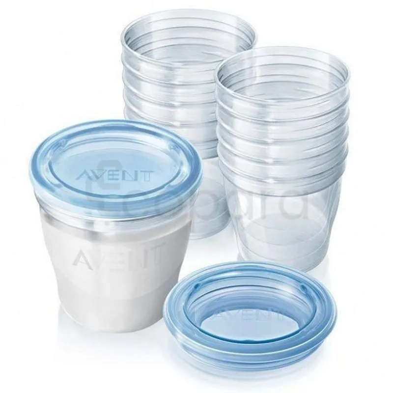 AVENT POTS DE RECHANGES VIA BOITE DE 10 180ML