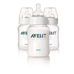 AVENT PACK 3 BIBERONS 260ML REFERENCE SCF683/37