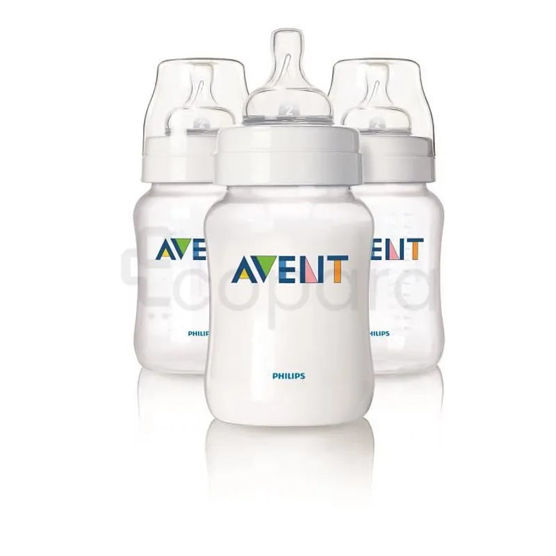 AVENT PACK 3 BIBERONS 260ML REFERENCE SCF683/37